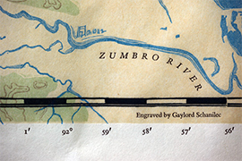 Detail from Pool Four, Lake Pepin